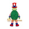 USA Themed Turtle Mascot Costume USA Themed Turtle Mascot Costume