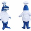 The Chef Whale Mascot Costume