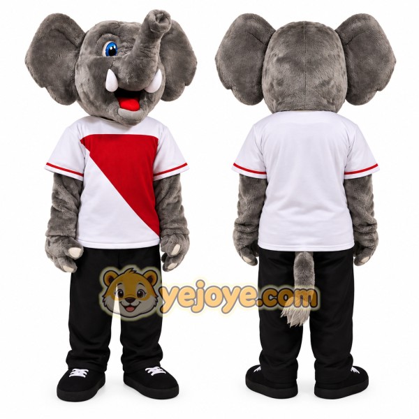 Sport Lightweight Elephant Mascot Costume