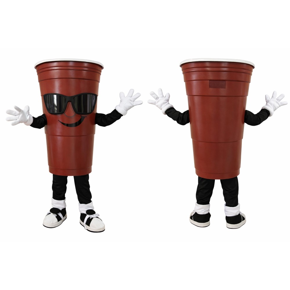 Red Cup Mascot Costume