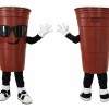 Red Cup Mascot Costume