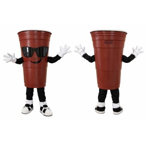 Red Cup Mascot Costume