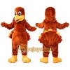 Friendly Turkey Mascot Costume Friendly Turkey Mascot Costume