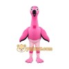 Friendly Flamingo Mascot Costume Friendly Flamingo Mascot Costume