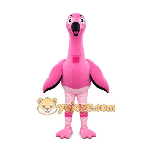 Friendly Flamingo Mascot Costume