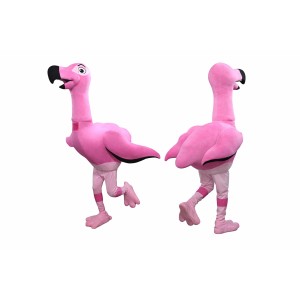 Friendly Flamingo Mascot Costume