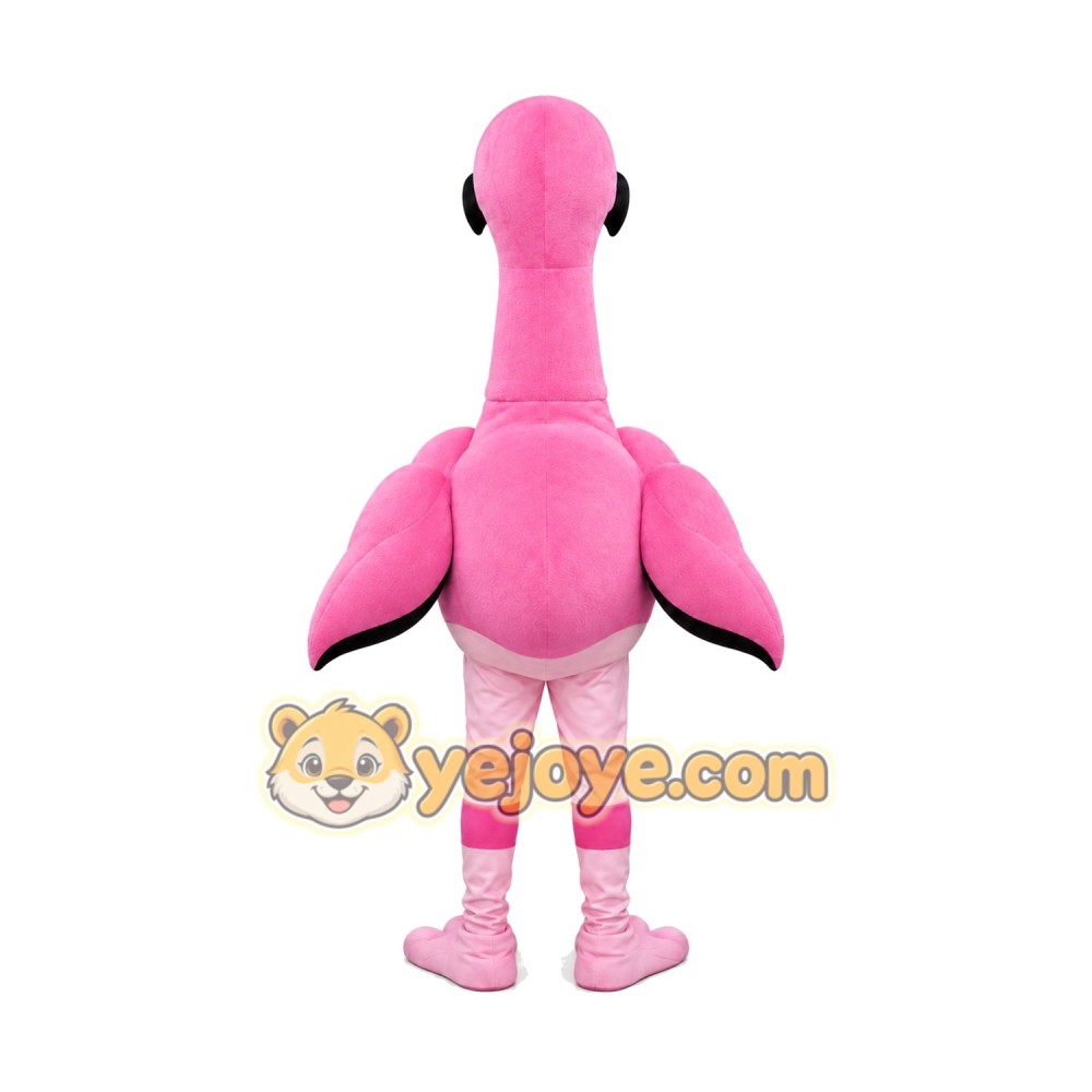 Friendly Flamingo Mascot Costume Friendly Flamingo Mascot Costume