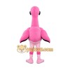 Friendly Flamingo Mascot Costume Friendly Flamingo Mascot Costume