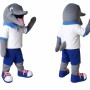 Happy Dolphin Mascot Costume