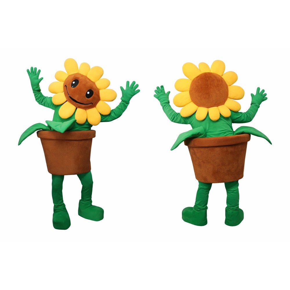 Happy Sunflower Mascot Costume