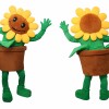 Happy Sunflower Mascot Costume