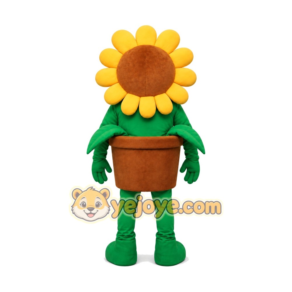 Happy Sunflower Mascot Costume
