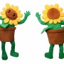 Happy Sunflower Mascot Costume