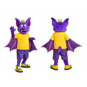 Happy Bat Mascot Costume