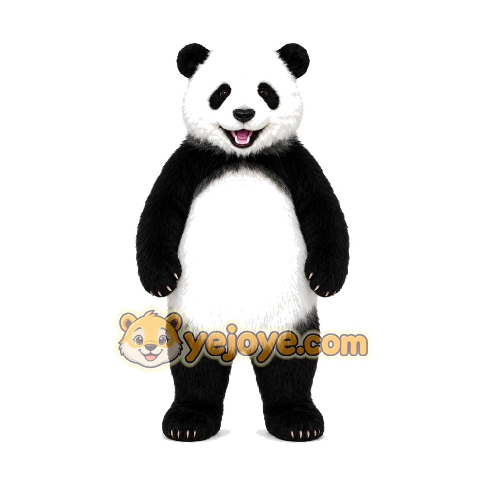 Happy Panda Mascot Costume Happy Panda Mascot Costume