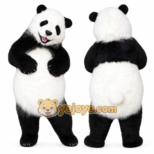 Happy Panda Mascot Costume