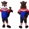Sport Squirrel Mascot Costume