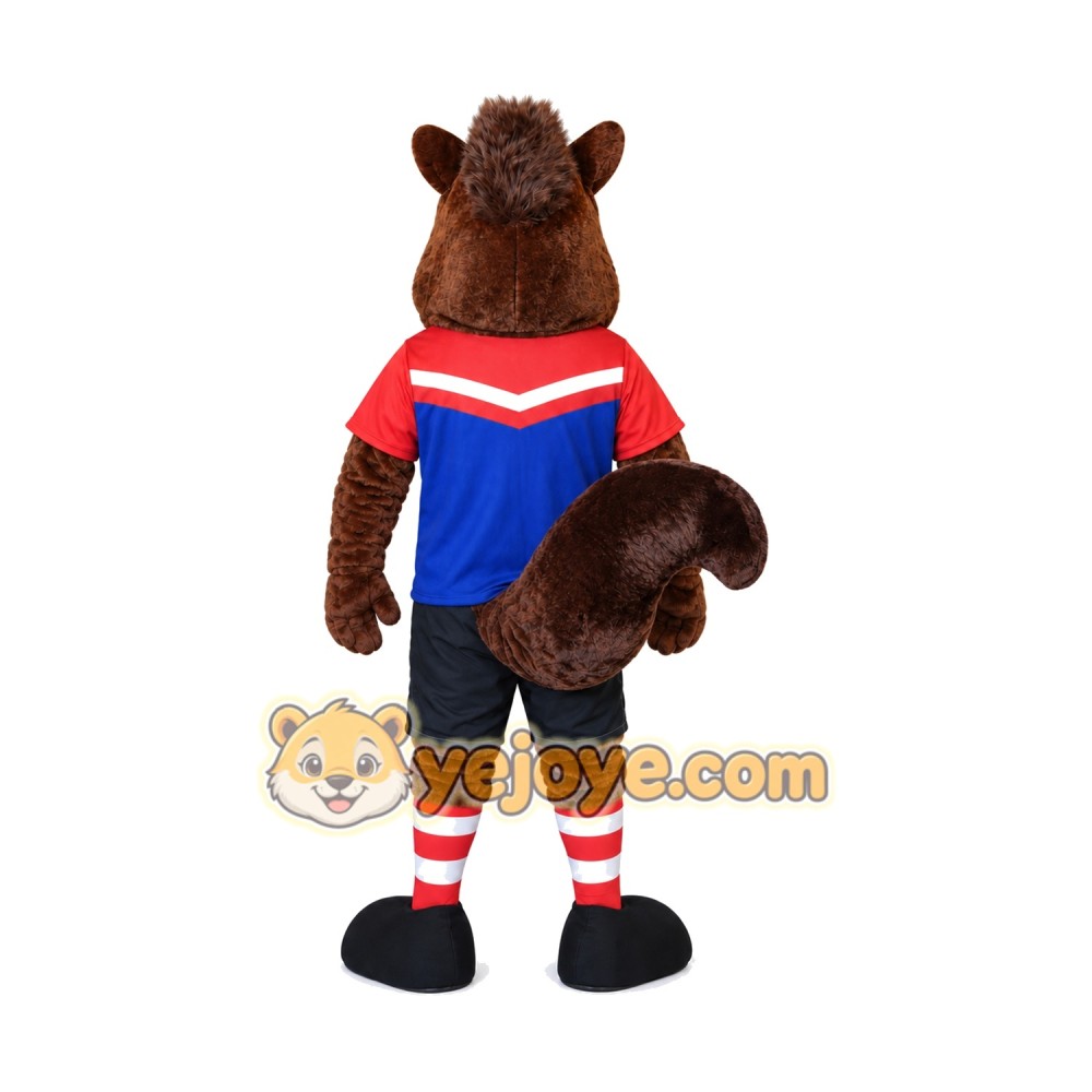 Sport Squirrel Mascot Costume Sport Squirrel Mascot Costume