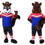 Sport Squirrel Mascot Costume
