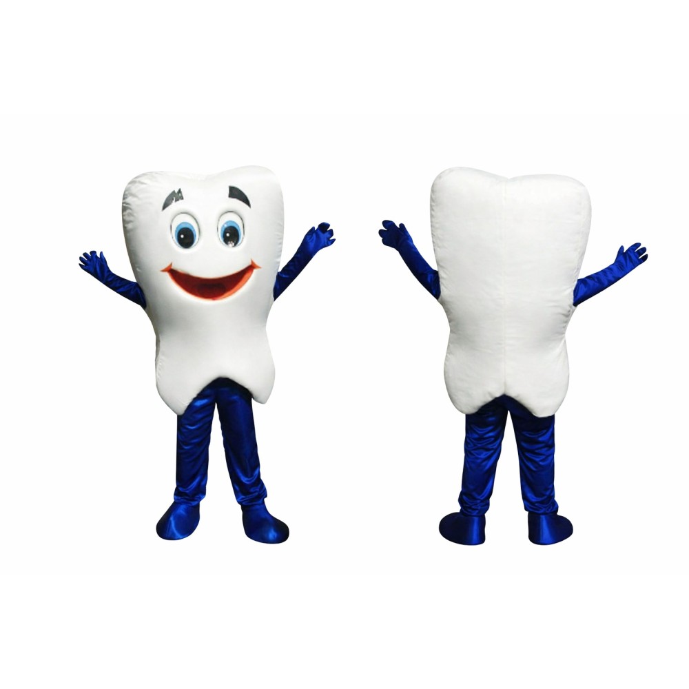 Happy Lightweight Tooth Mascot Costume