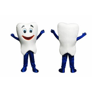 Happy Lightweight Tooth Mascot Costume