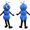 Happy Blue Ant Mascot Costume