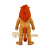 Happy Red Hair Lion Mascot Costume Happy Red Hair Lion Mascot Costume