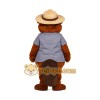 Police Beaver Mascot Costume Police Beaver Mascot Costume