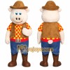 Happy Pig Mascot Costume Happy Pig Mascot Costume
