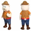 Happy Pig Mascot Costume