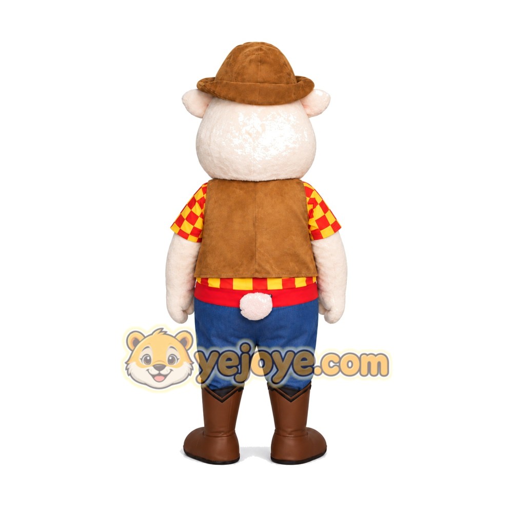 Happy Pig Mascot Costume Happy Pig Mascot Costume