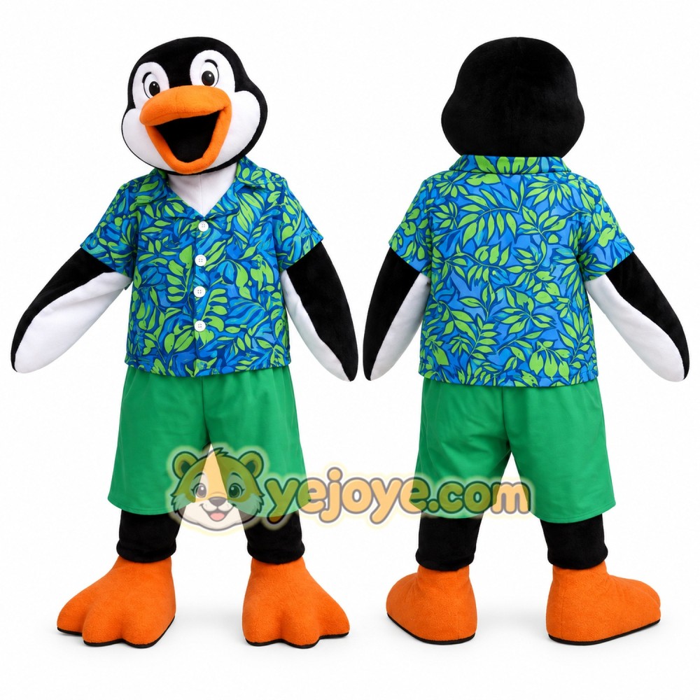 Happy Penguin Mascot Costume Happy Penguin Mascot Costume