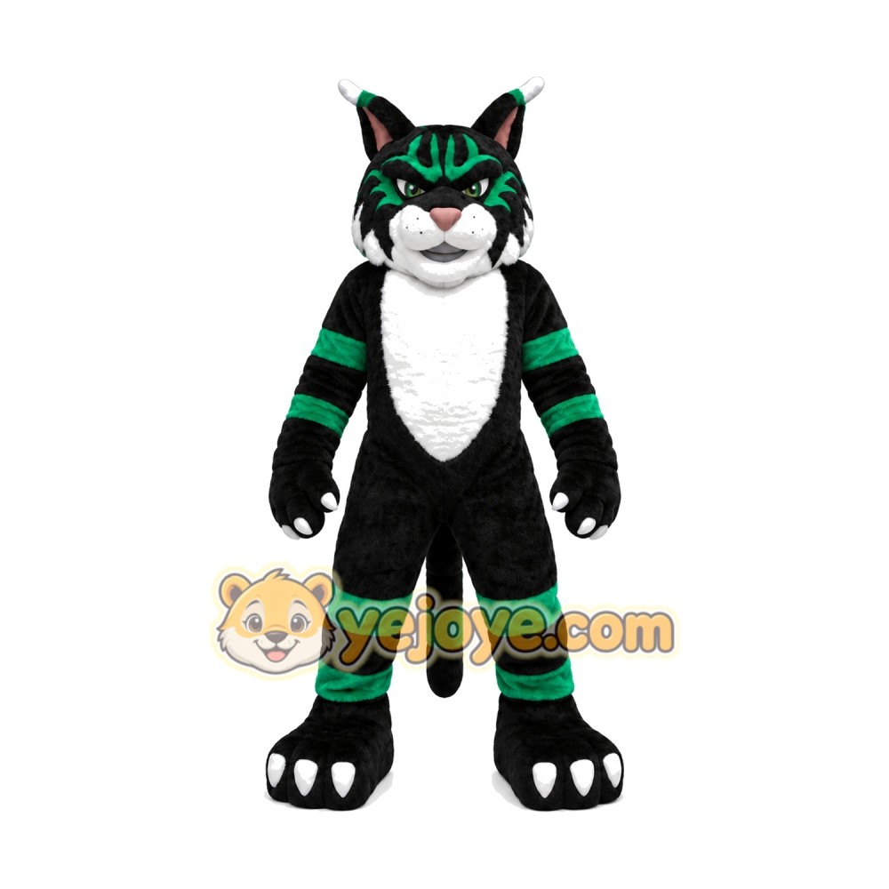 Realistic Lightweight Wildcat Mascot Costume Realistic Lightweight Wildcat Mascot Costume