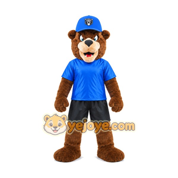 Sport Lightweight Bear Mascot Costume For Adult