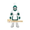 Silver & Green Knight Mascot Costume For Adult Silver & Green Knight Mascot Costume For Adult