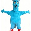 Blue Kangaroo Cartoon Mascot Costumes