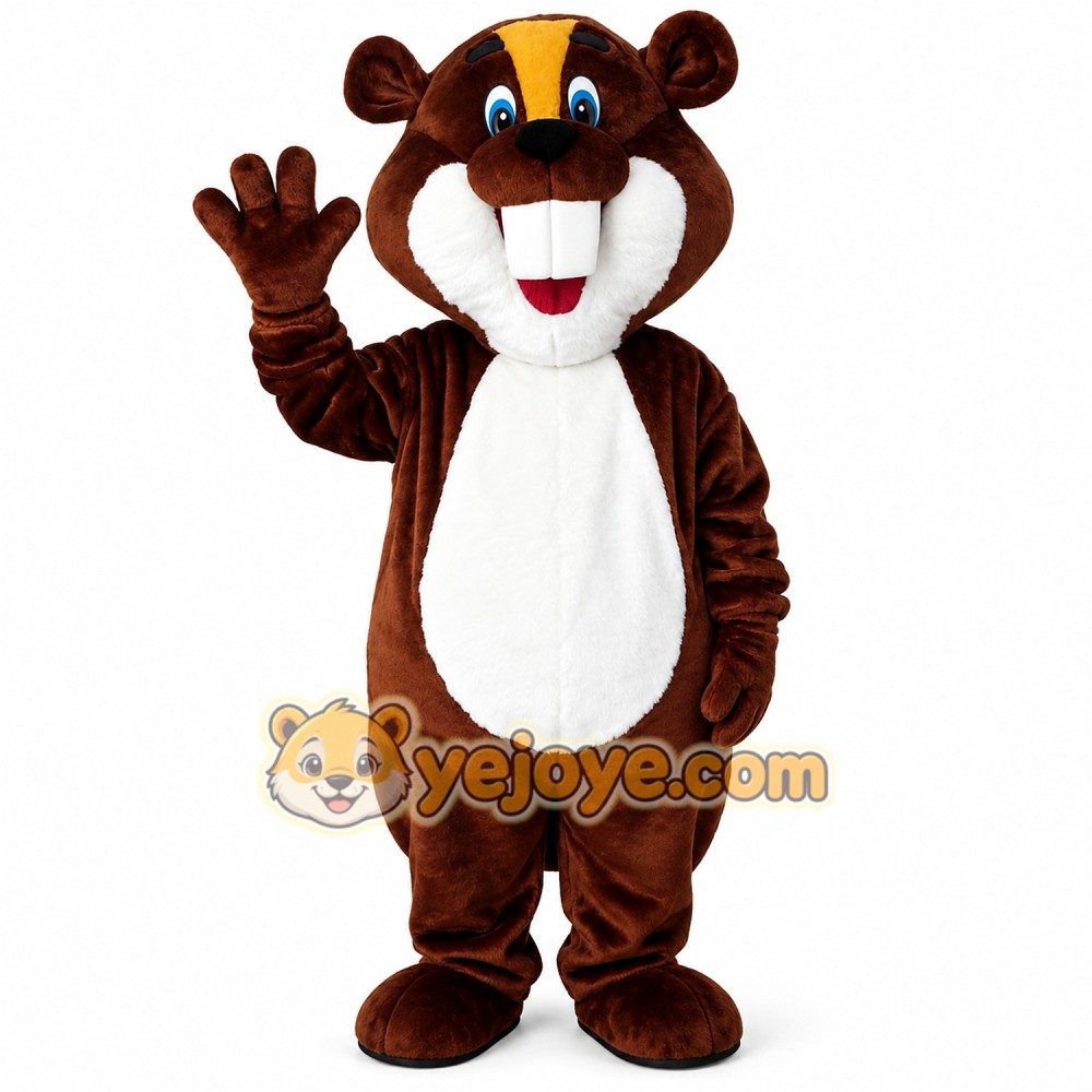 Beaver cartoon Mascot costume Beaver cartoon Mascot costume