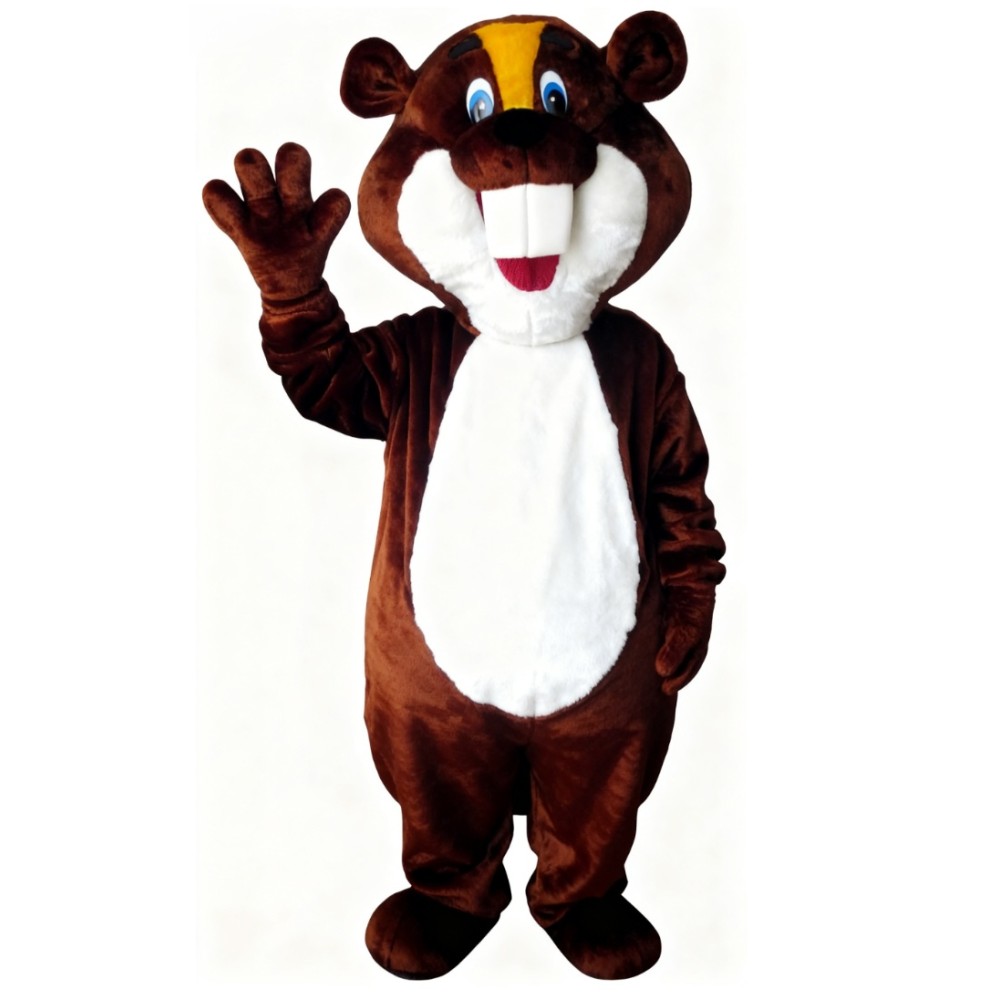 Beaver cartoon Mascot costume