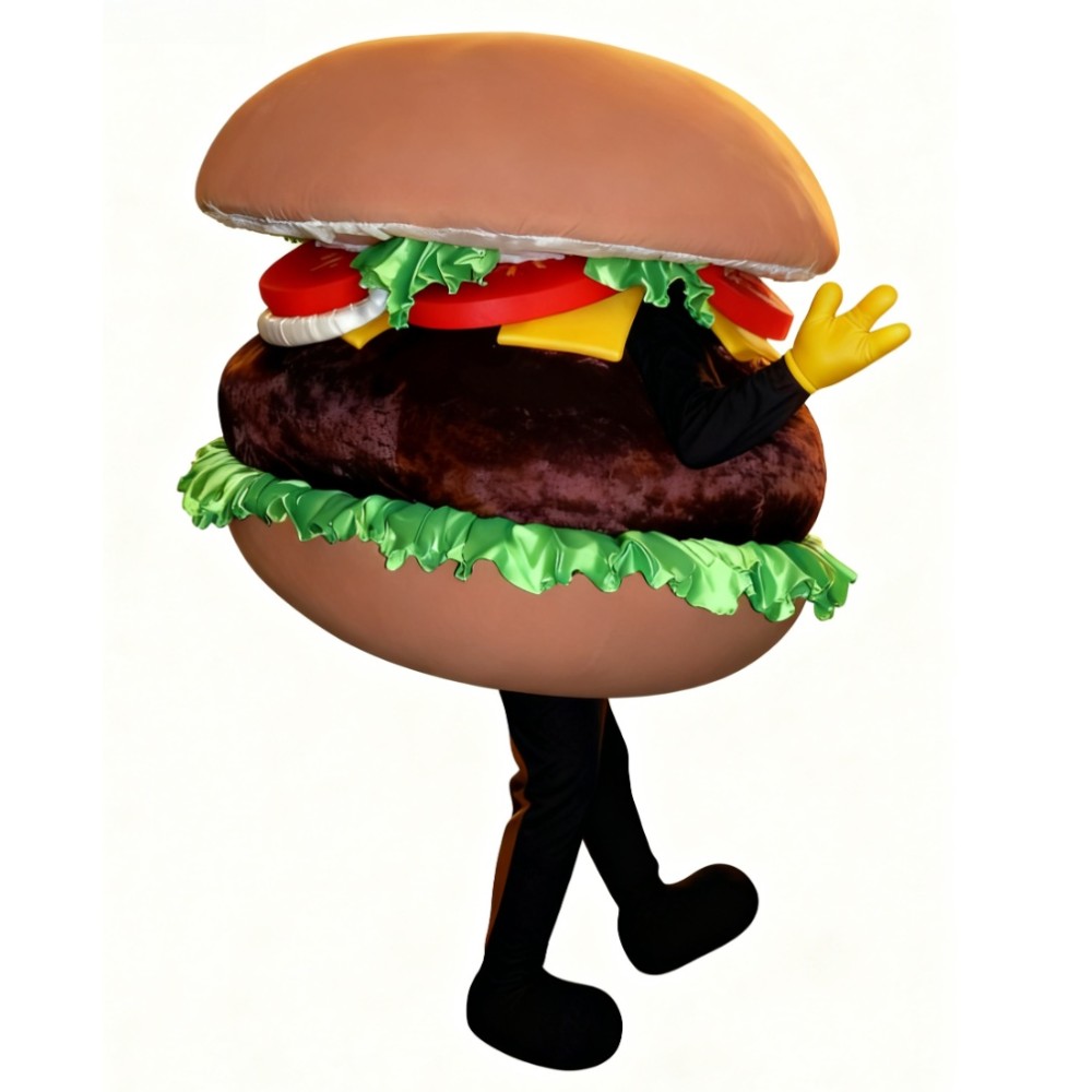 Hamburg cartoon Mascot costume
