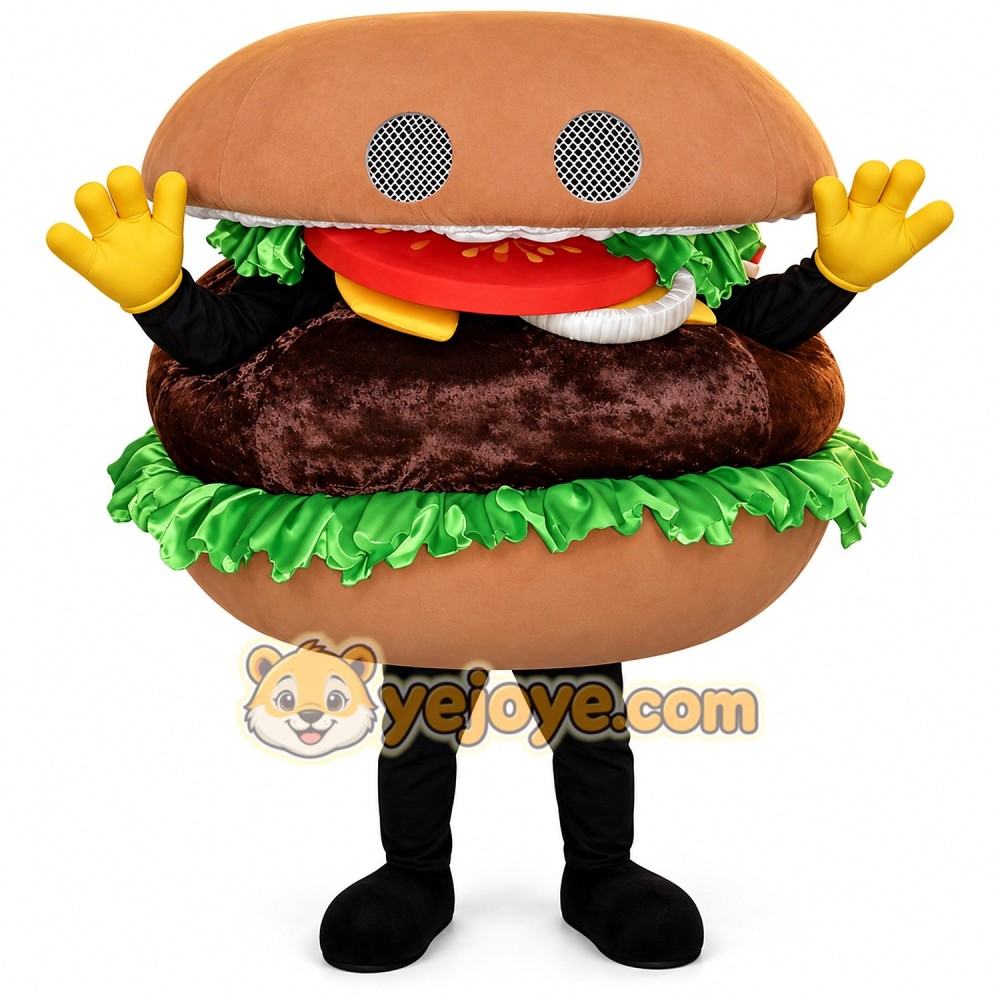 Hamburg cartoon Mascot costume Hamburg cartoon Mascot costume