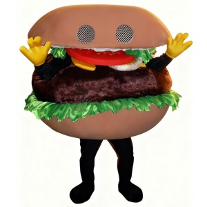 Hamburg cartoon Mascot costume