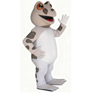 Frog cartoon mascot costume