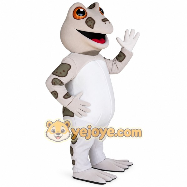 Frog cartoon mascot costume