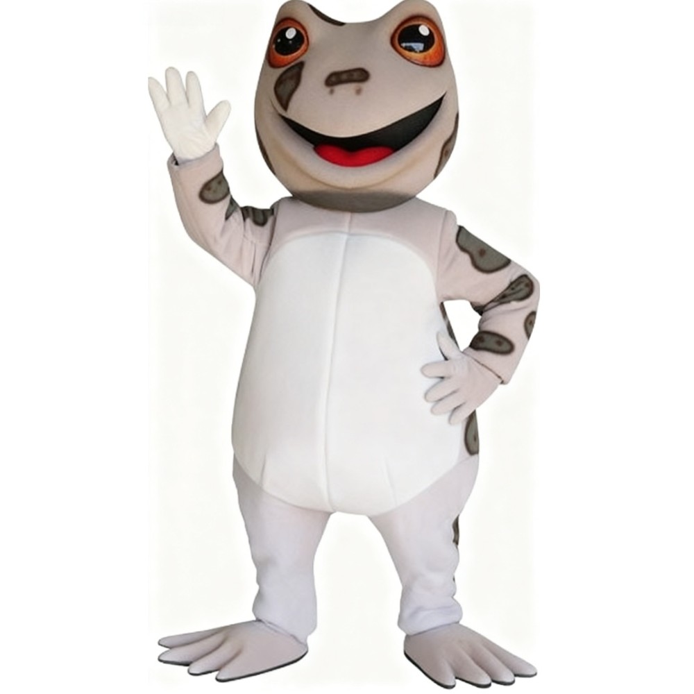 Frog cartoon mascot costume