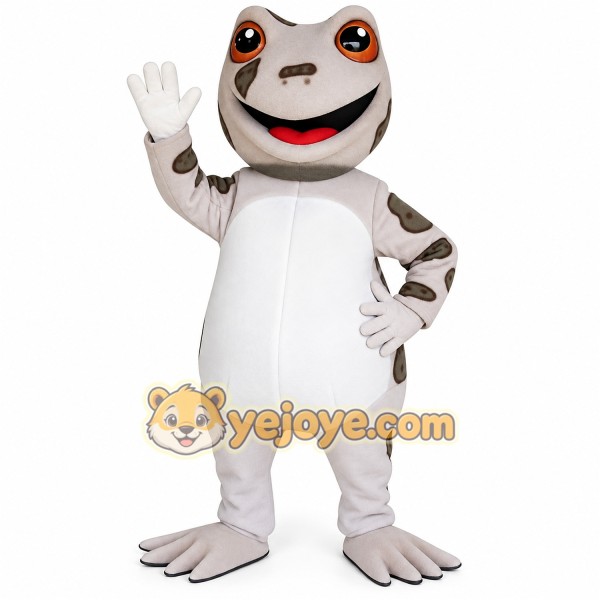 Frog cartoon mascot costume