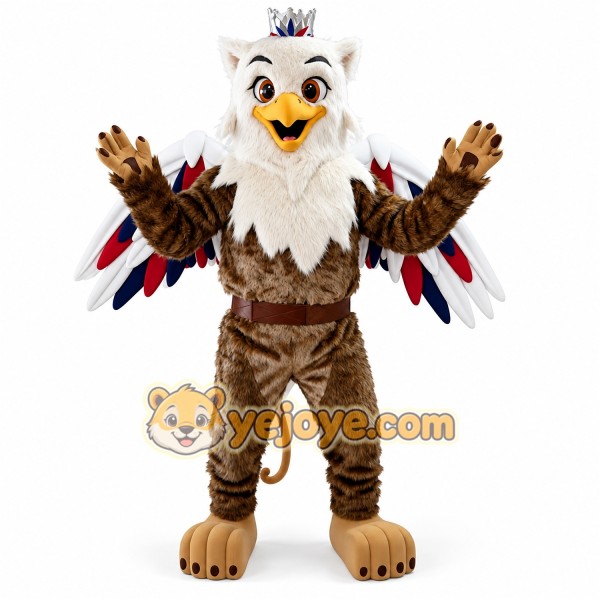 King griffin mascot costume