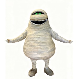 Cartoon mummy mascot costume