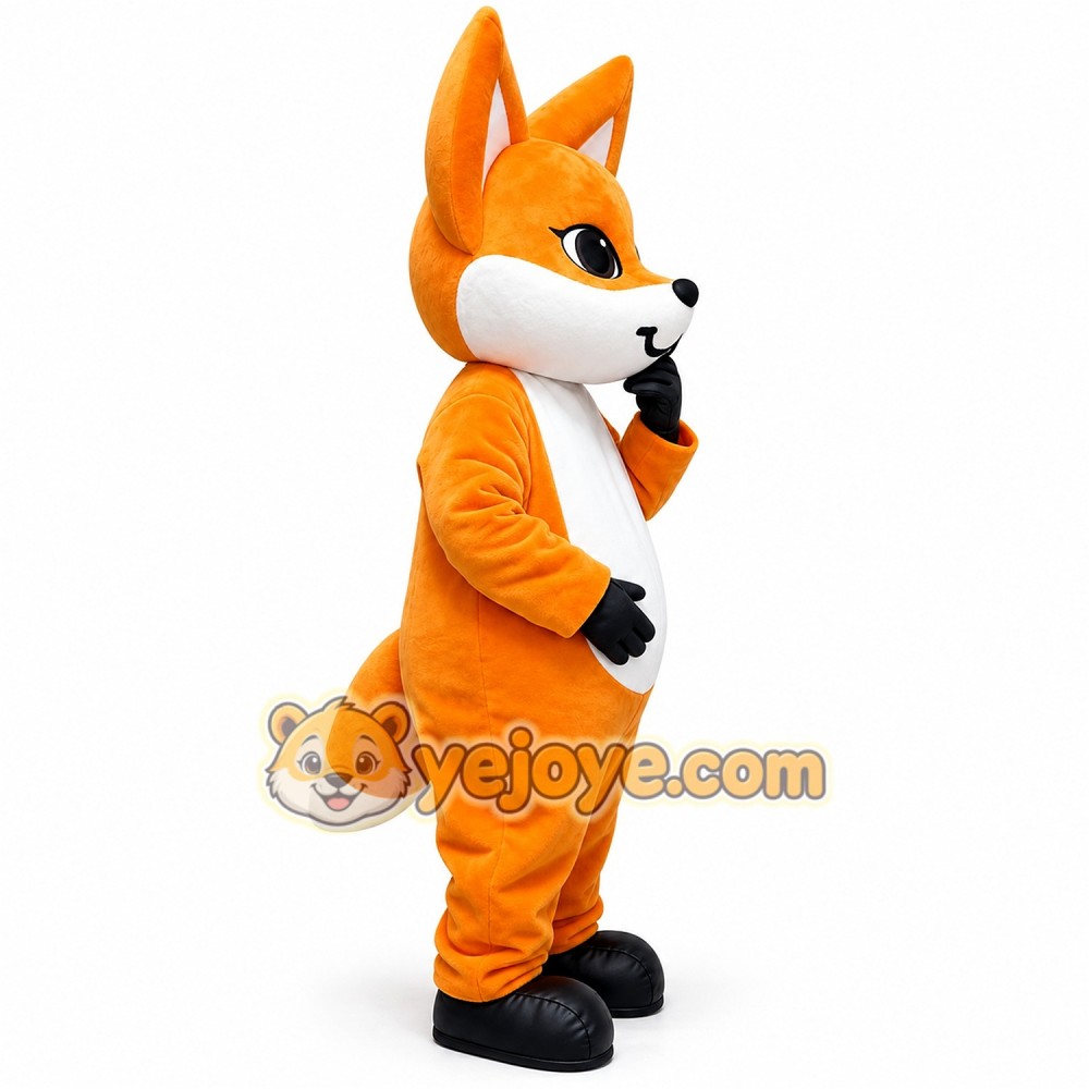 Cartoon fox Mascot costume Cartoon fox Mascot costume