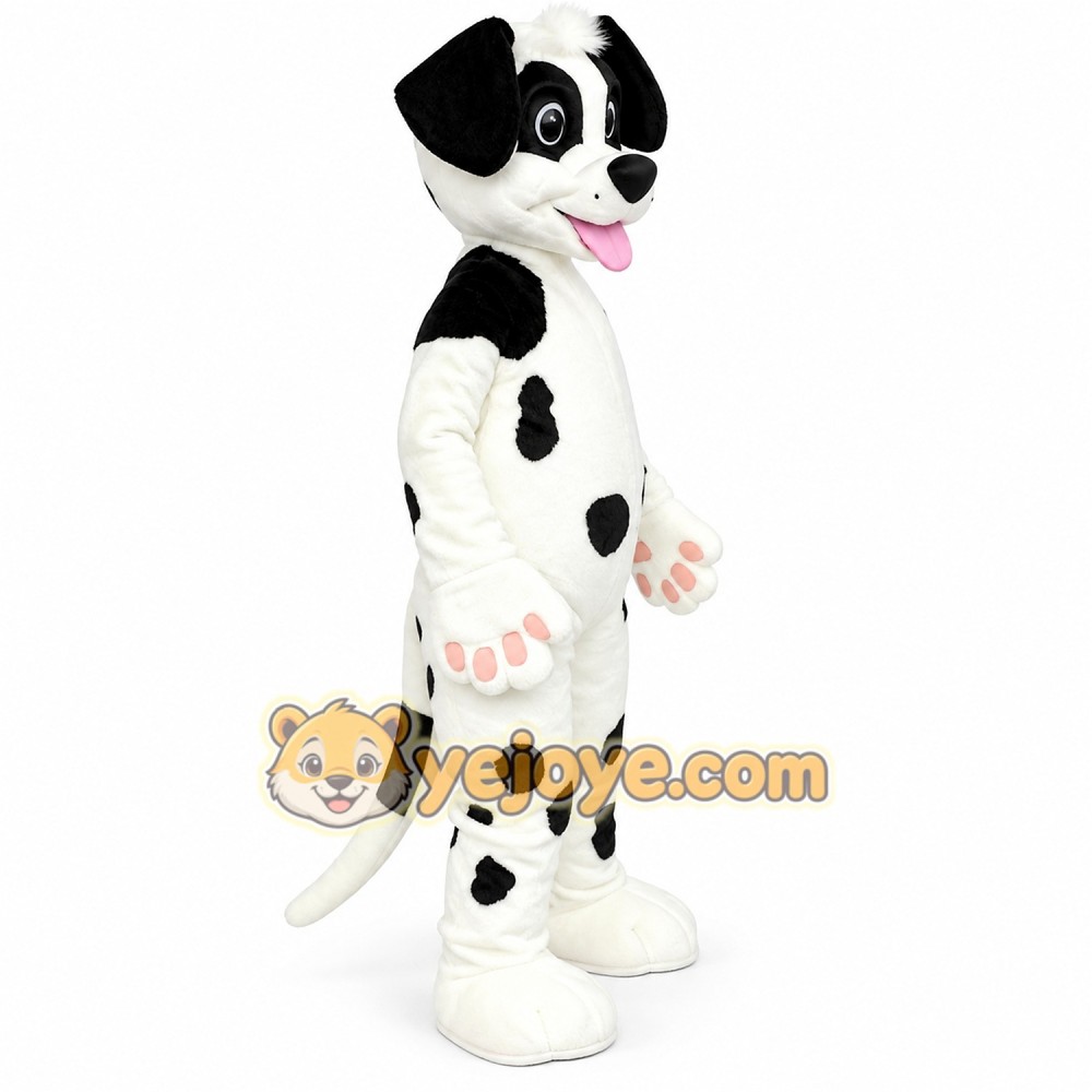 Spotted Dog Cartoon Mascot Costume Spotted Dog Cartoon Mascot Costume