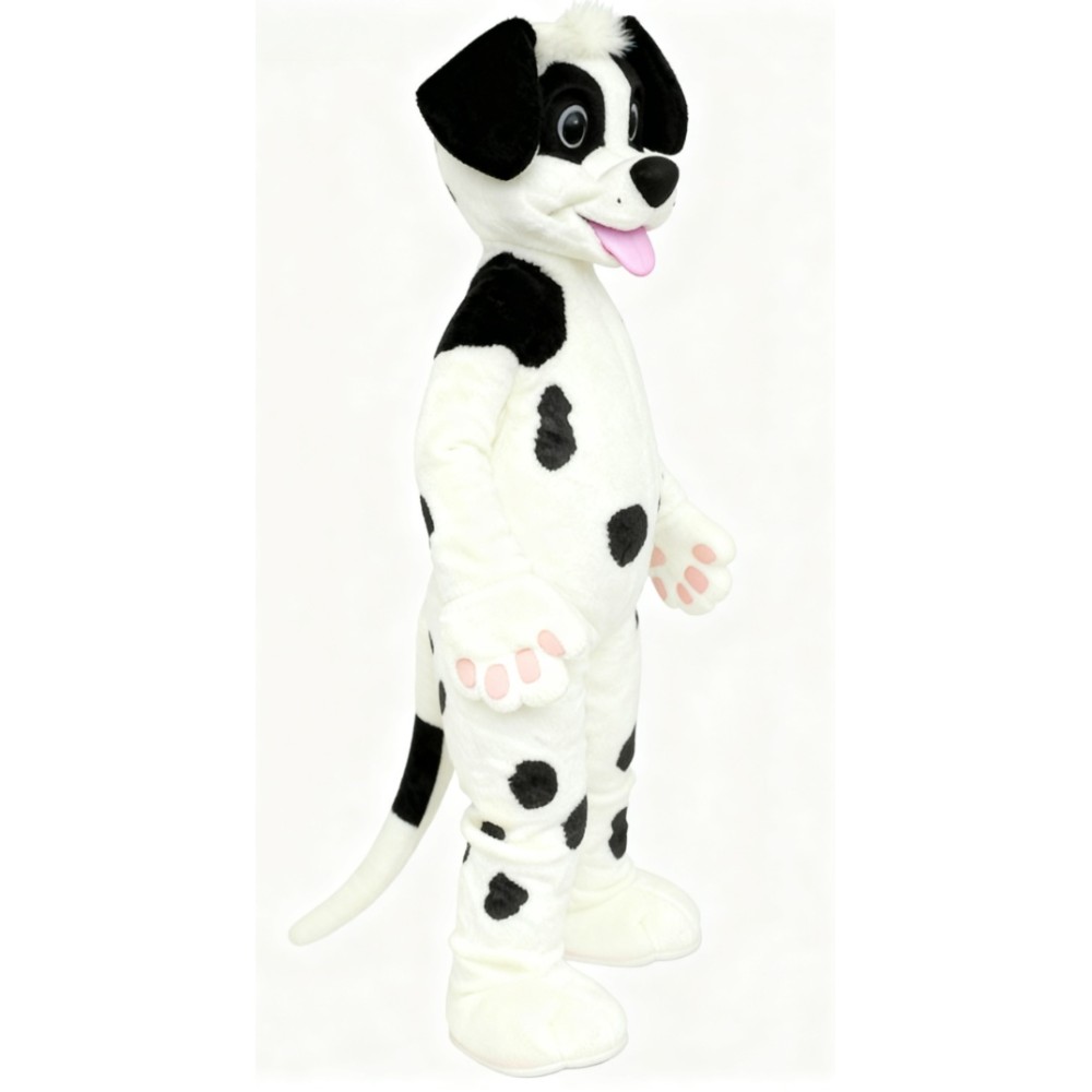 Spotted Dog Cartoon Mascot Costume